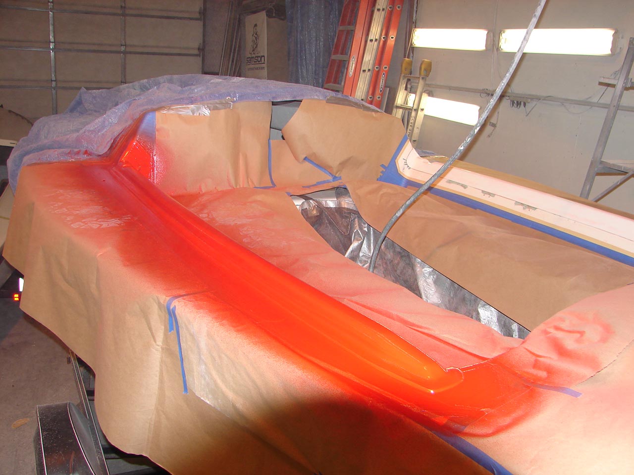 Gelcoat on port mold